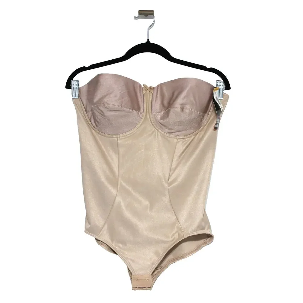 Miraclesuit Strapless Body Briefer Extra Firm Control Size 42C NWT
